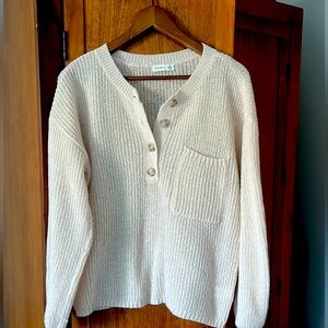 Gentle Fawn Ivory Sweater with buttons